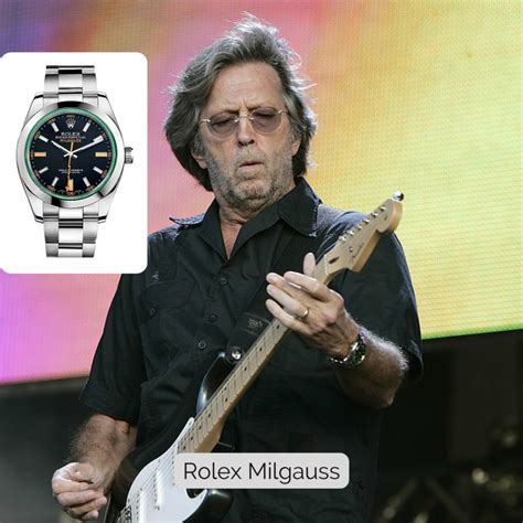 eric clapton rolex milgauss|Eric Clapton watches.